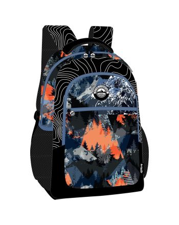 Sacs à dos - Rectangle - Multicolore - 3 compartiment(s)