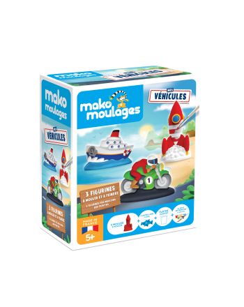ENSEMBLES 3 FIGURINES - VÉHICULES - MULTICOLOR