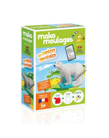 ENSEMBLES 1 FIGURINE - OURS POLAIRE - MULTICOLOR