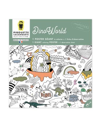 POSTERS XXL - DINOSAURES - MULTICOLOR