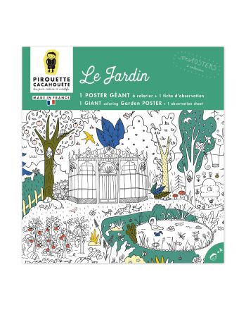 POSTERS XXL - JARDIN - MULTICOLOR