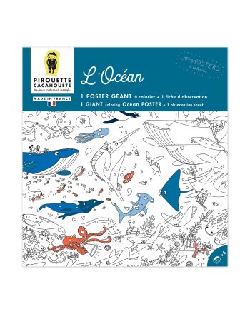 POSTERS XXL - OCÉAN - MULTICOLOR