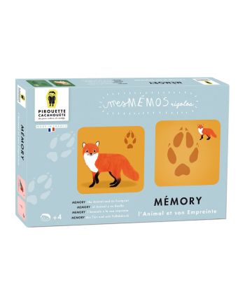 JEUX DE MEMOIRE - ANIMAUX - MULTICOLOR