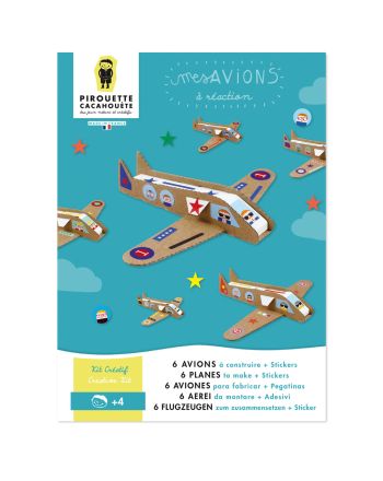 ENSEMBLES CREATIFS - AVIONS - MULTICOLOR
