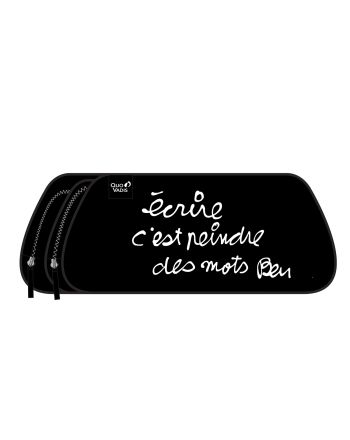 ETUIS A CRAYONS - NOIR