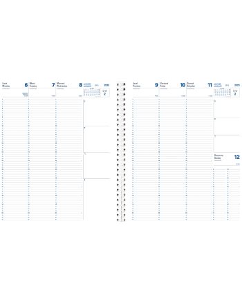 RECHARGES AGENDAS - EURÉQUART - BLANC