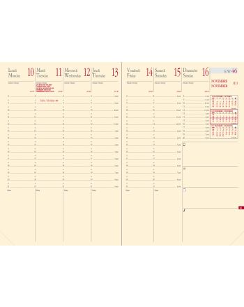 Recharges agendas - Ministre Prestige - Blanc
