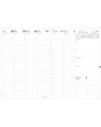 RECHARGES AGENDAS - EU 09/09 - BLANC
