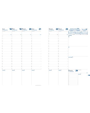 RECHARGES AGENDAS - PRÉNOTE - BLANC