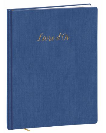 Livres d'or - Bleu