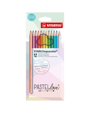 CRAYONS DE COULEURS - AQUACOLOR - MULTICOLOR