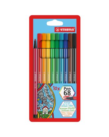 Felt-tip Pens - Pen 68 - Multicolour