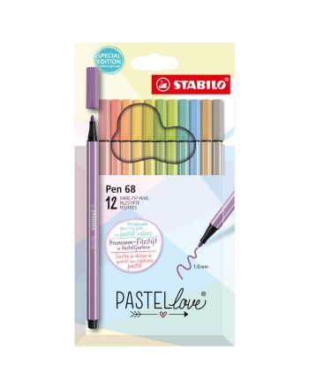 CRAYONS-FEUTRE - PEN 68 - MULTICOLOR