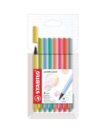 STYLOS FEUTRE - POINTMAX - MULTICOLOR