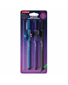 Crayons-feutre - KPOP Pen 68 x 3 - Multicolore