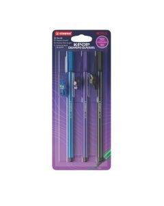 Crayons-feutre - KPOP Pen 68 x 3 - Multicolore