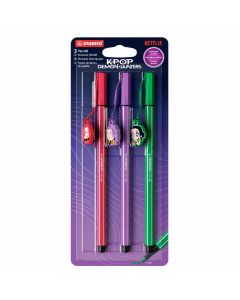 Crayons-feutre - KPOP Pen 68 x 3 - Multicolore