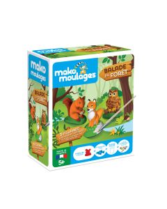 Ensembles 3 figurines - Balade en forêt - Multicolore