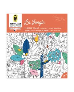 Posters XXL - Jungle - Multicolore