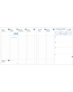 Recharges agendas - Exécutif - Blanc