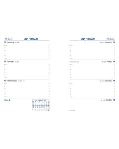 Recharges agendas - Sapa X - Blanc