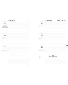 Recharges agendas - Texthebdo - Blanc