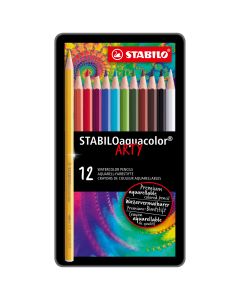 Crayons de couleurs - Aquacolor x 12 - Multicolore