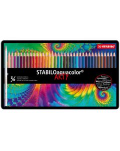 Crayons de couleurs - Aquacolor x 36 - Multicolore