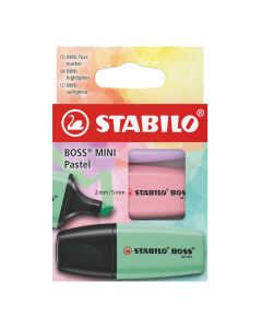 Highlighters - Boss Mini x 3 - Multicolour