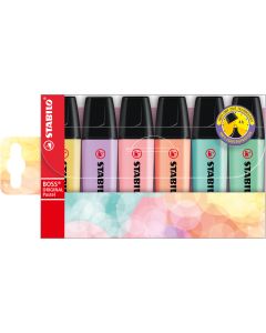 Surligneurs - Boss Original Pastel x 6 - Multicolore