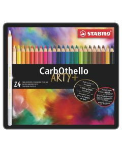 Crayons de couleurs - CarbOthello x 24 pcs - Multicolore