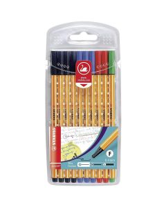 Stylos feutre - Point 88 x 10 - Multicolore