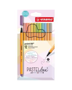 Stylos feutre - Point 88 x 12 - Multicolore