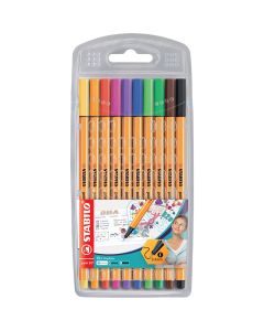 Stylos feutre - Point 88 x 10 - Multicolore