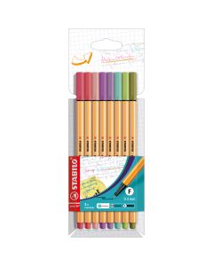 Stylos feutre - Point 88 x 8 - Multicolore